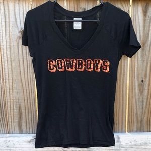 VS PINK Sequin OSU Cowboys Shirt